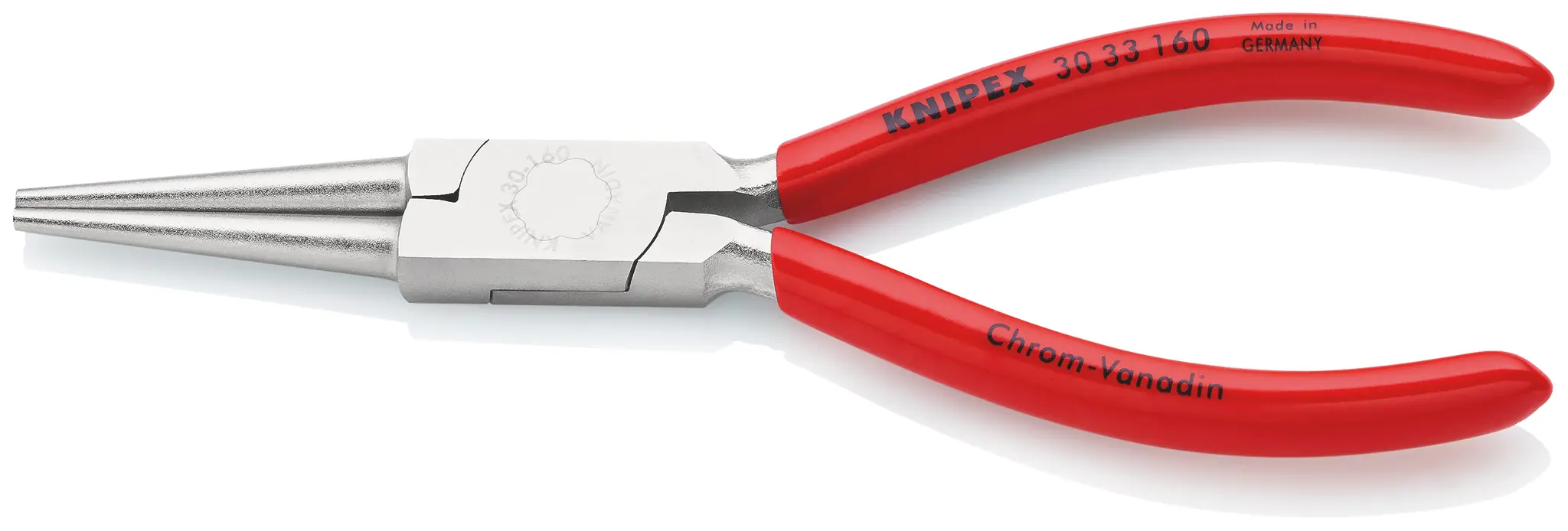 Produktfoto 1 von Knipex Spitzzange / Backen 41mm Rund 160 mm