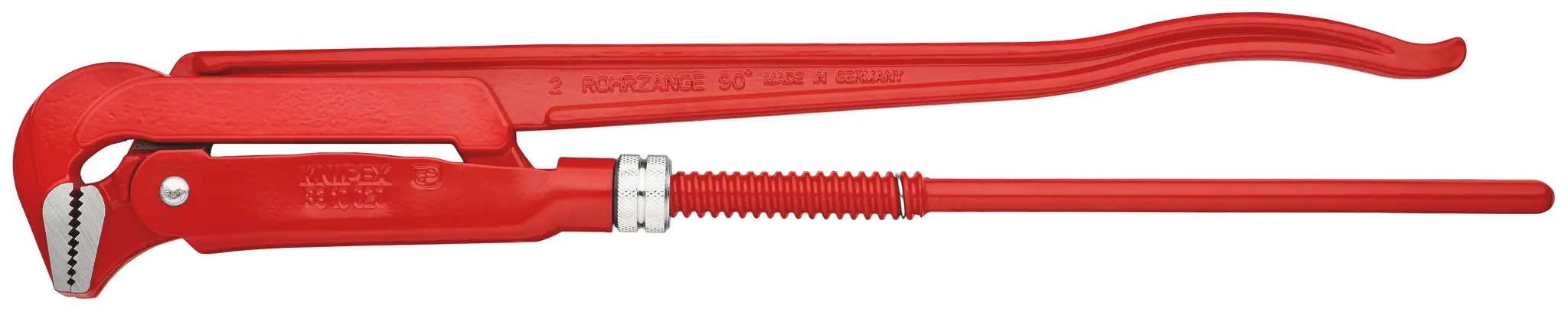 Produktfoto 1 von Knipex Schraubenschlüssel Rohrzange Nicht parkend, Metall Griff, Backenweite 70 mm, / Länge 560 mm