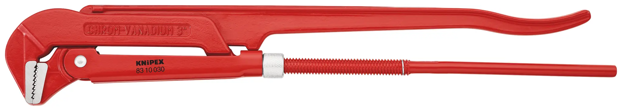Produktfoto 1 von Knipex Schraubenschlüssel Rohrzange Nicht parkend, Metall Griff, Backenweite 105 mm, / Länge 650 mm