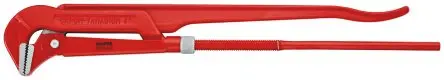 Produktfoto 1 von Knipex Schraubenschlüssel Rohrzange, Metall Griff, Backenweite 130 mm, / Länge 750mm