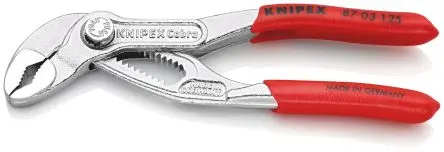 Produktfoto 1 von Knipex Cobra® Wasserpumpenzange / Backen 15.48mm 125 mm