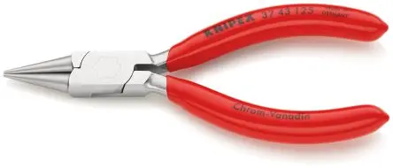 Produktfoto 1 von Knipex 37 43 125 Flachzange / Backen 27mm Rund 125 mm