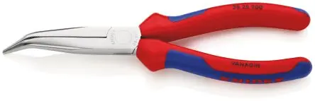 Produktfoto 1 von Knipex 38 25 200 Crimpzange / Backen 73mm Gebogene Spitze 200 mm