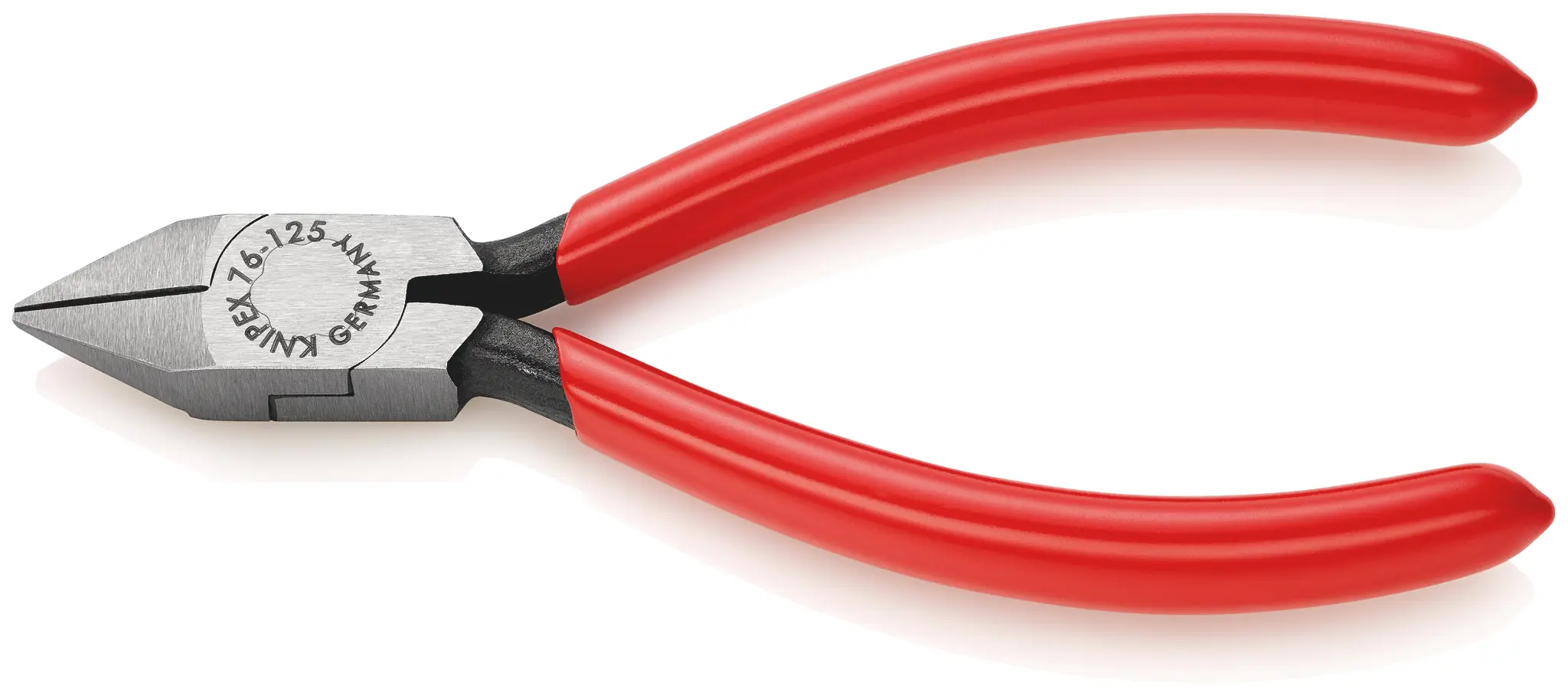 Produktfoto 1 von Knipex Knipex Kleine Fase Schneider Schließer (NO) 125 mm / Backen 16mm, Schneidleistung 1.7 mm