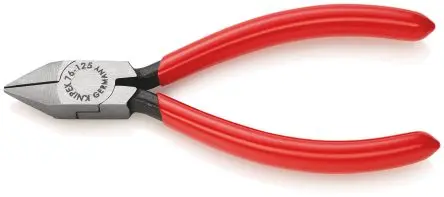 Produktfoto 1 von Knipex Knipex Kleine Fase Seitenschneider Schließer (NO) 125mm / Backen 16mm, Schneidleistung 1.7 mm