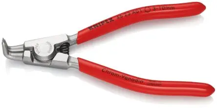 Produktfoto 1 von Knipex 46 23 A01 Sicherungsringzange 125mm 3 To 10 mm Schließer (NO)