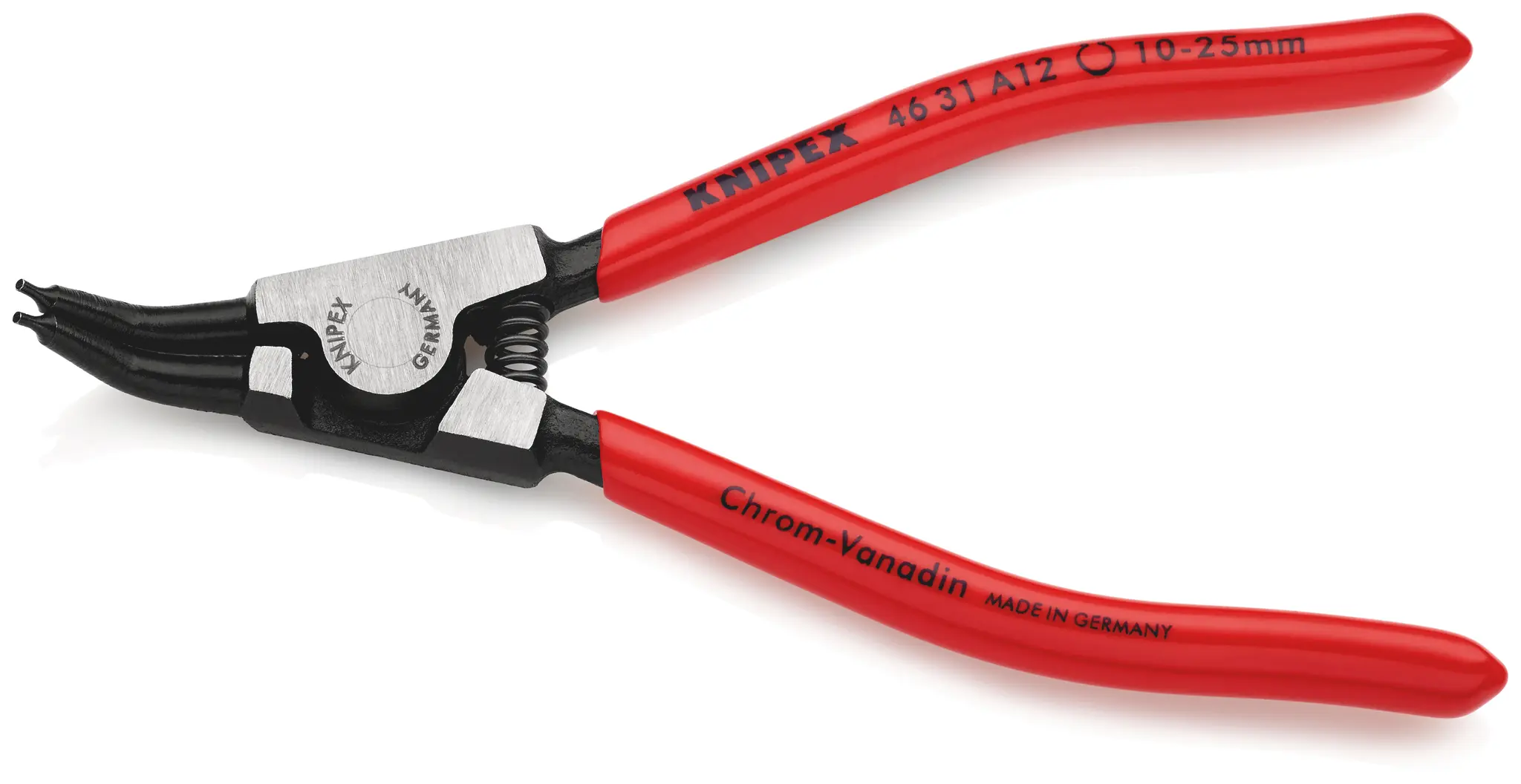 Produktfoto 1 von Knipex 46 31 A12 Sicherungsringzange 130 mm 10 To 25 mm Schließer (NO)
