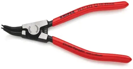 Produktfoto 1 von Knipex 46 31 A12 Sicherungsringzange 130mm 10 To 25 mm Schließer (NO)