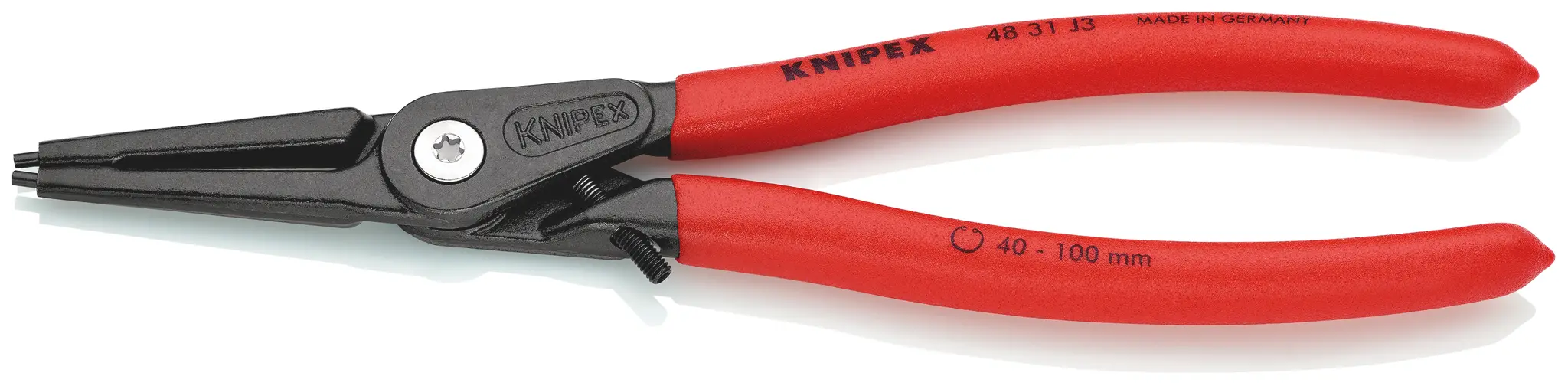 Produktfoto 1 von Knipex Sicherungsringzange 225 mm 40 to 100 mm Schließer (NO)