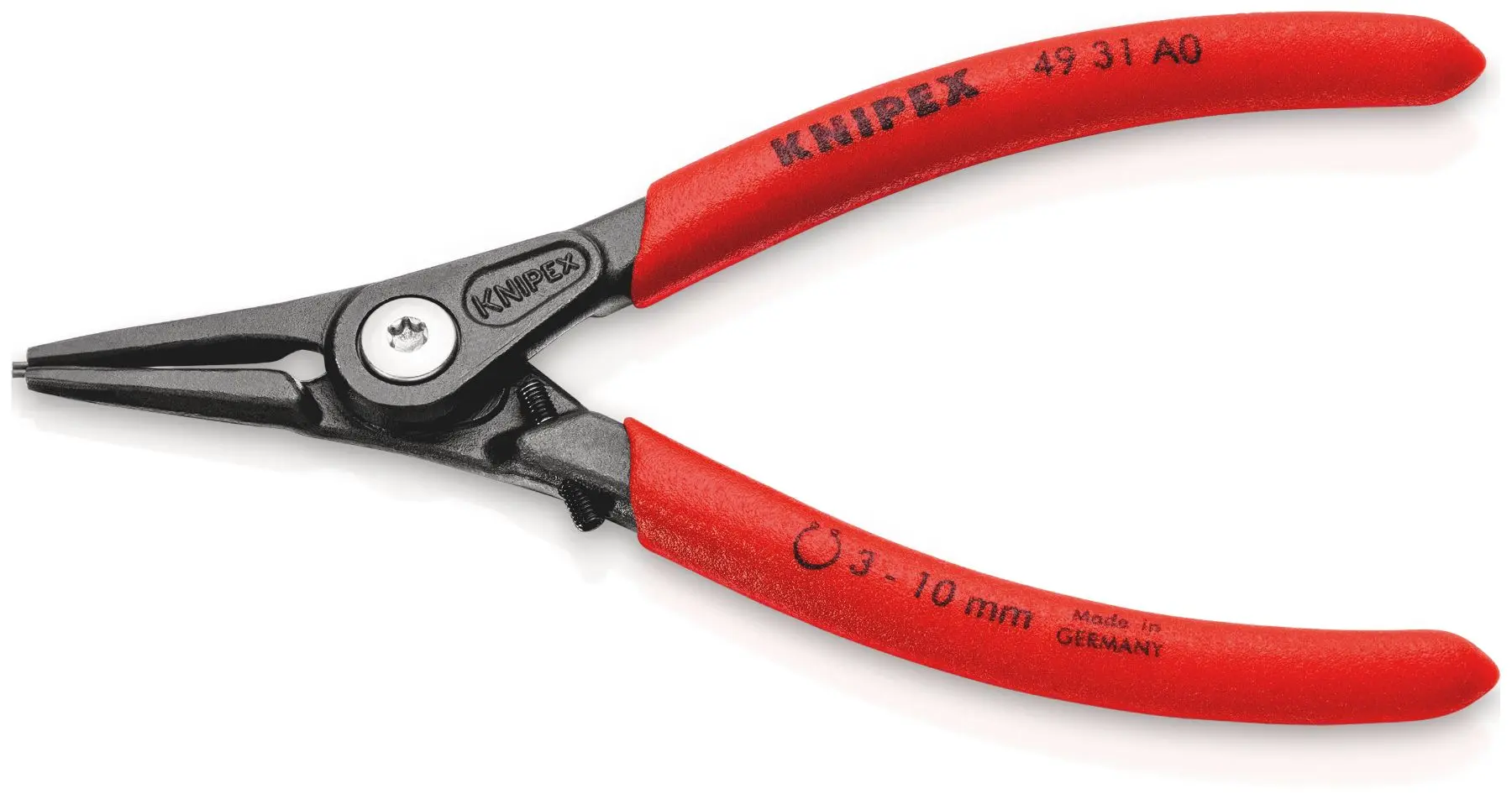 Produktfoto 1 von Knipex Sicherungsringzange 140 mm 3 To 10 mm Schließer (NO)