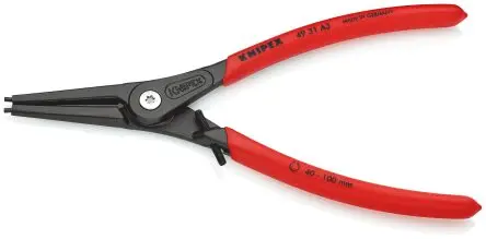 Produktfoto 1 von Knipex Sicherungsringzange 225mm 40 to 100 mm Schließer (NO)