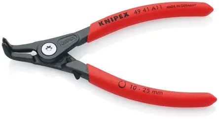 Produktfoto 1 von Knipex Sicherungsringzange 130mm 10 To 25 mm Schließer (NO)