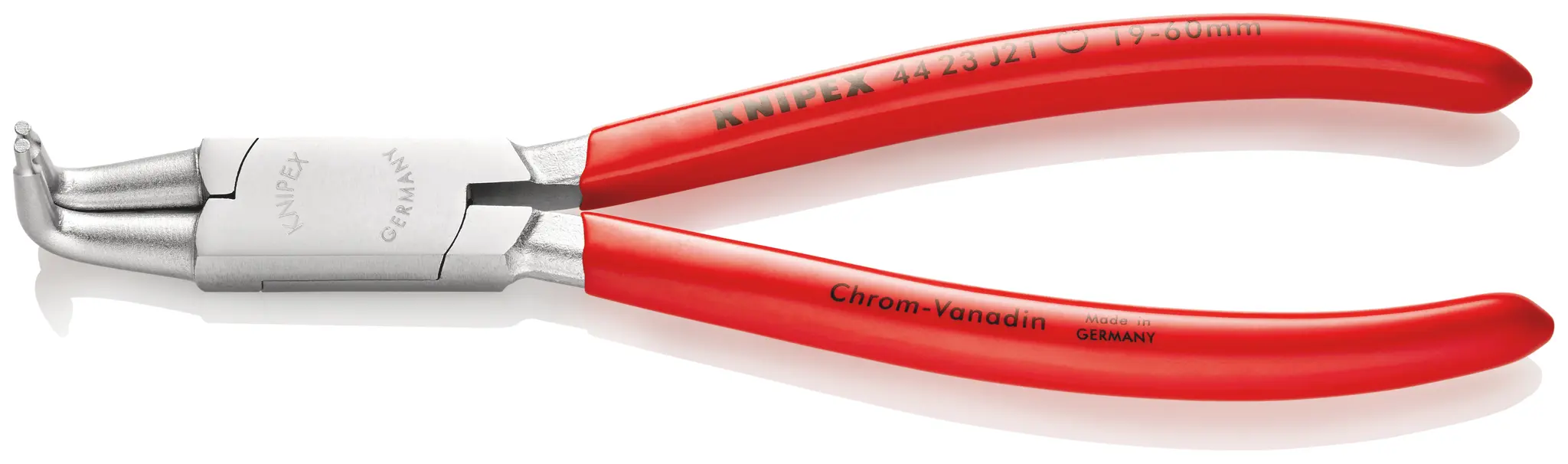 Produktfoto 1 von Knipex 44 23 J21 Crimpzange 170 mm 19 To 60 mm Schließer (NO)