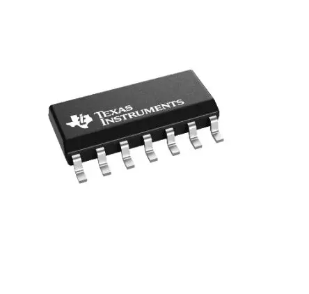 Produktfoto 1 von Texas Instruments Logikgatter, 4-Elem., UND, CMOS, 14-Pin, SOIC, 2 Schmitt-Trigger-Eingang