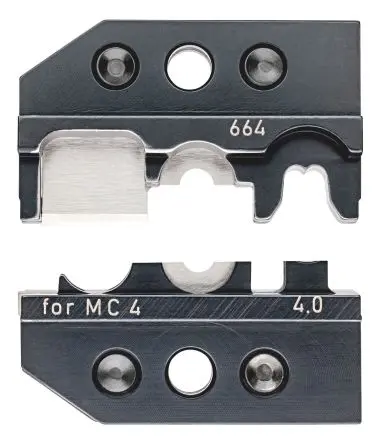 Produktfoto 1 von Knipex 97 43 Crimpmatrize, 1 Ports