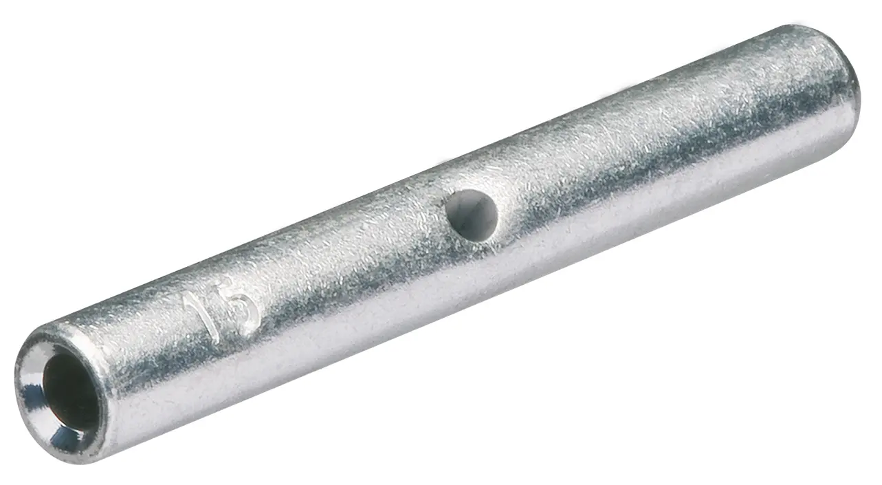 Produktfoto 1 von Knipex 97 99 Spleißverbinder, Scharnier, Grau Unisoliert Zinn Kupfer, Ges.L 120 mm, 14 AWG max.