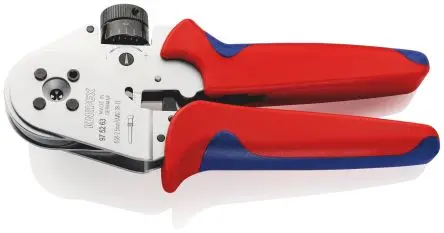 Produktfoto 1 von Knipex 97 Hand Crimpzange, 0,08 → 2,5mm² / 28 → 14AWG für Gedrehte Kontakte, 180 mm
