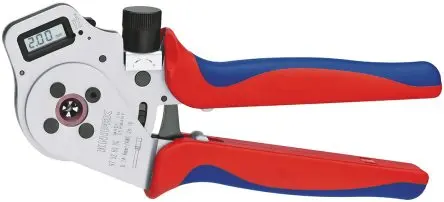 Produktfoto 1 von Knipex 97 Crimp-Werkzeug 0.14 To 6 mm² für Gedrehte Kontakte, 250mm