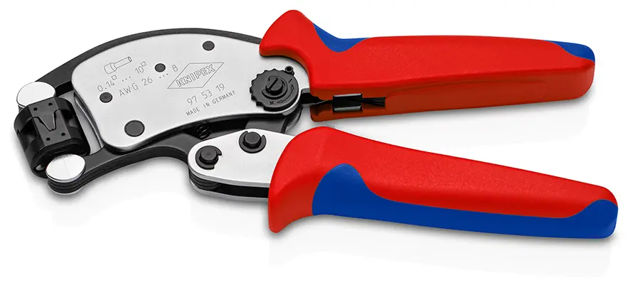 Produktfoto 1 von Knipex 97 Crimp-Werkzeug 0.14 To 10 mm² für Aderendhülse, 200 mm