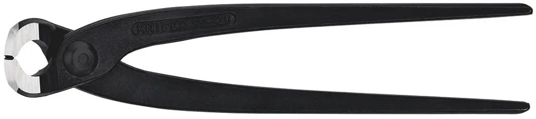 Produktfoto 1 von Knipex Knipex Mit abgeflachter Kante Schneider Schließer (NO) 220 mm / Backen 12mm, Schneidleistung 2.4 mm