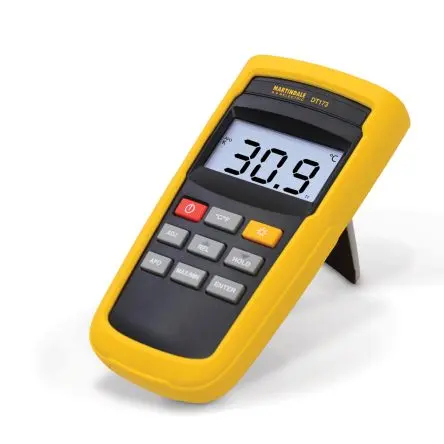 Produktfoto 1 von Martindale Digitales Thermometer, DT173, Thermoelement-Temperaturprotokollierung, 1 bis 1372 °C ±0.1 % max, Messelement