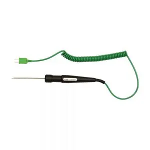 Produktfoto 1 von Martindale Temperatursensor, K, Punkt x 90 mm K, Ø 3.3 mm, max.Temp 250 °C