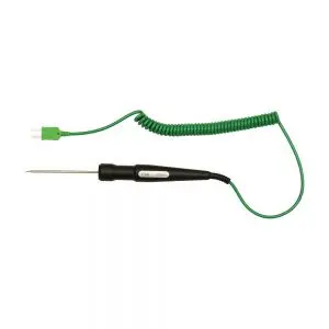 Produktfoto 1 von Martindale Temperatursensor, K, Punkt x 90 mm K, Ø 3.3 mm, max.Temp 250 °C