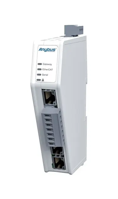 Produktfoto 1 von Anybus Industrie-Schnittstellenkonverter, RJ45, Anschlussklemmenblock, Buchse, Buchse