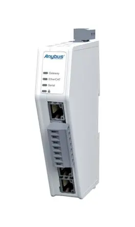Produktfoto 1 von Anybus Industrie-Schnittstellenkonverter, RJ45, Verbindungsklemme, Buchse, Buchse