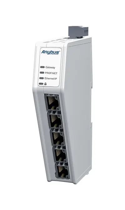Produktfoto 1 von Anybus Kommunikationsgateway für PLC-Systeme Ethernet Eingang Ethernet Ausgang