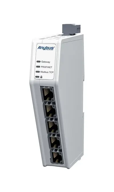 Anybus Kommunikationsgateway für PLC-Systeme Ethernet Eingang Ethernet Ausgang