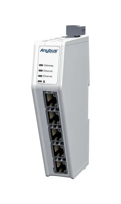 Produktfoto 1 von Anybus Kommunikationsgateway für PLC-Systeme Ethernet Eingang Ethernet Ausgang