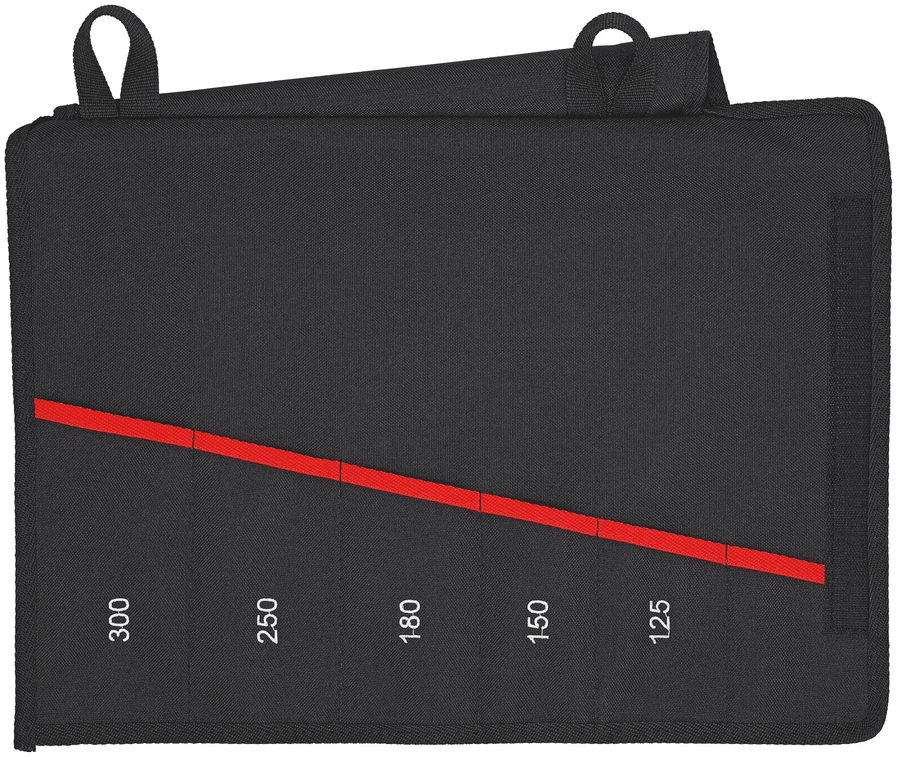 Produktfoto 1 von Knipex Polyester-Gewebe Werkzeuggürteltasche, 6 Fächer, 430 mm x 325 mm