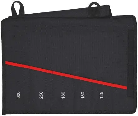 Produktfoto 1 von Knipex Polyester-Gewebe Werkzeuggürteltasche, 6 Fächer, 430 mm x 325mm