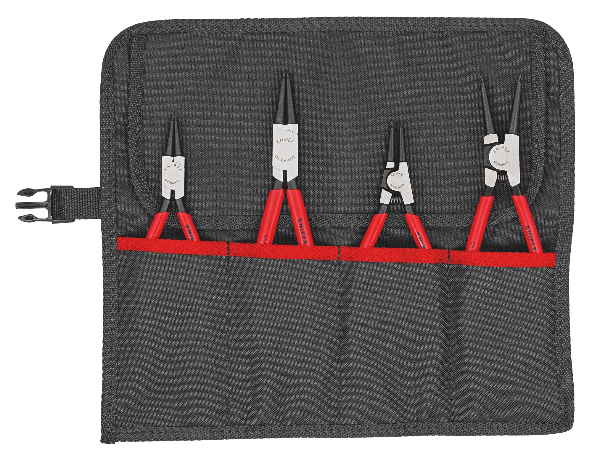 Knipex Sicherungsringzangen-Satz Gerade 4 Stk. 315 mm Sicherungsringzangen