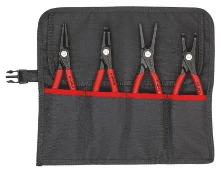 Produktfoto 1 von Knipex Präzisions-Sicherungsringzange Sicherungsringzangen-Satz 4 Stk.