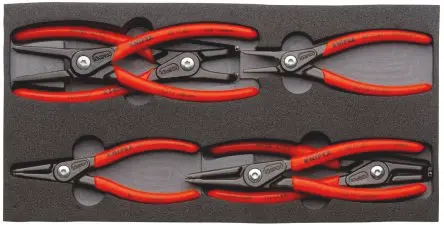 Produktfoto 1 von Knipex Seegerringzange Sicherungsringzangen-Satz 6 Stk.