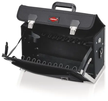 Produktfoto 1 von Knipex Polyester, Gewebe Werkzeugtasche, 270mm x 440 mm x 180 mm Schultergurt