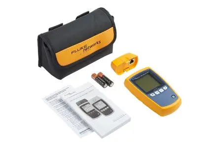 Produktfoto 1 von Fluke Networks MS-POE-IE Netzwerktester Tonsignal, Kabelprüfgerät, RJ45