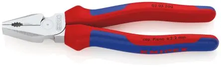 Produktfoto 1 von Knipex Rundzange Schneidkraft → 13 mm 200 mm