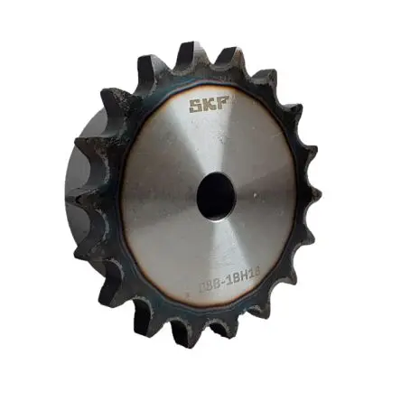 Produktfoto 1 von SKF 57-Zahn Grobe Schaftbohrung Kettenrad, Stahl, Teilungs-Ø 230.54 mm 08B-1, 40 mm