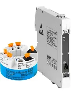 Endress+Hauser Temperaturgeber Ø 44 mm 36V, -40 °C → 85 °C für PT100 bis PT1000 Ausgang Analog