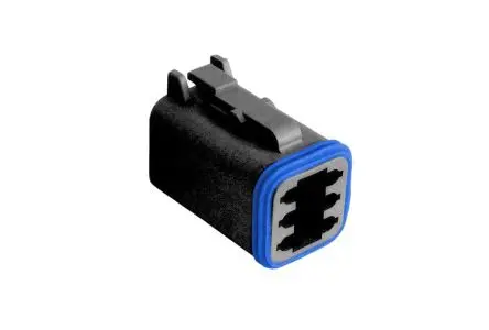 Bulgin PX0105 Steckverbindergehäuse, Frei hängend, Rechteckiger Steckverbinder, Crimpbefestigung, Stecker, 6-polig,