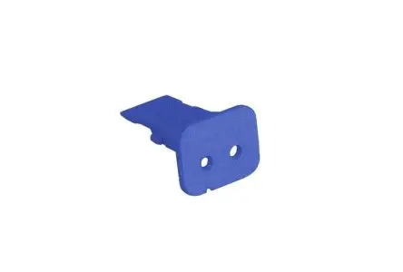 Produktfoto 1 von Bulgin WLP12 Serie Keilverriegelung Polycarbonat, Polybutylenterephthalat, Stecker, Gerade, 2-polig, Keilverriegelung