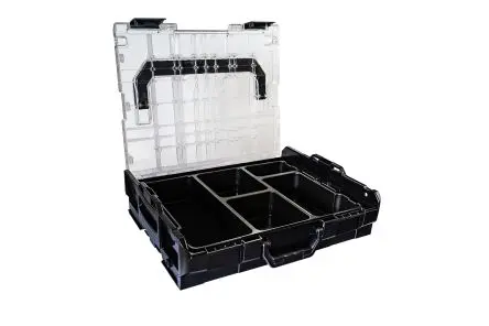 Produktfoto 1 von BS SYSTEMS Tablett einlegen, für L-BOXX 102, Transparenter Deckel für L-BOXX 102