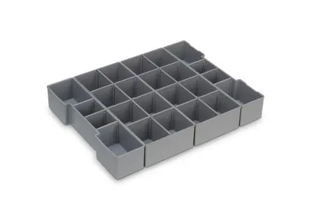 Produktfoto 1 von BS SYSTEMS Tablett einlegen, für L-BOXX 102, Transparenter Deckel für L-BOXX 102