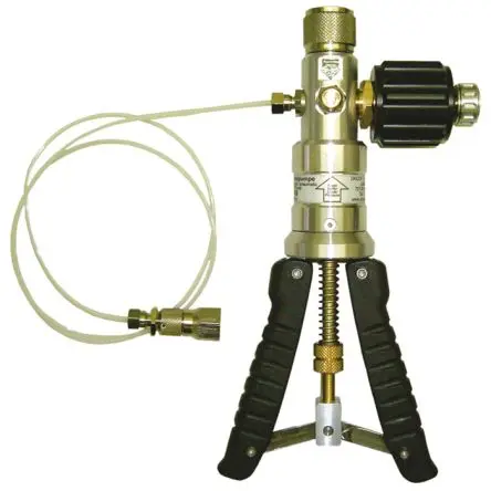 Produktfoto 1 von WIKA 1/4 Zoll BSP Hand, Pneumatisch Druckprüfpumpe, 35 bar