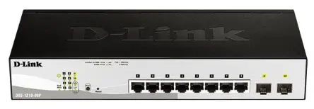 Produktfoto 1 von D-Link 10-Port Gigabit Smart Managed PoE Switch Intelligenter Schalter 10-Port Smart Power Over Ethernet 10Mbit/s, 100