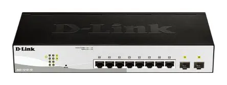 Produktfoto 1 von D-Link 10-Port Gigabit Smart Managed Switch Intelligenter Schalter 10-Port Smart 10Mbit/s, 100 Mbit/s, 1000 Mbit/s