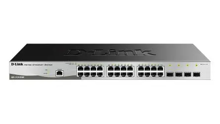 Produktfoto 1 von D-Link 28-Port Gigabit Managed Switch Ethernet-Switch 28-Port Managed 10Mbit/s, 100 Mbit/s, 1000 Mbit/s